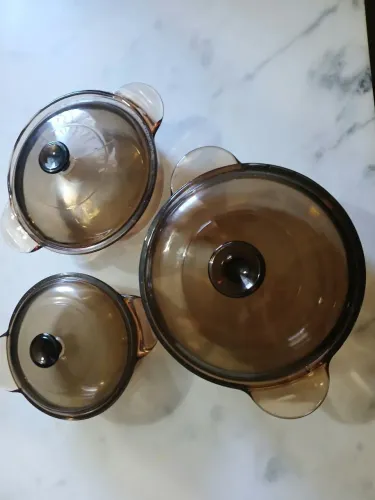 Conjunto 3 panelas Vision Corning