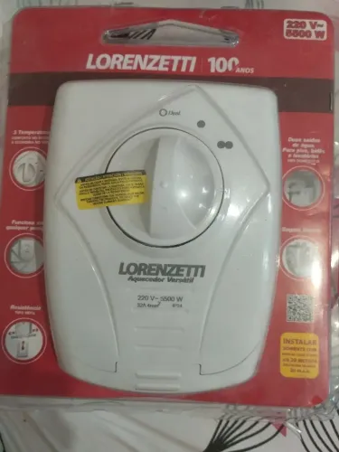 Aquecedor Elétrico Lorenzetti Versátil