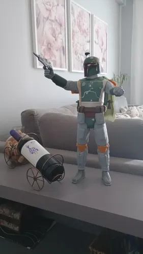 ACTION FIGURES STAR WARS - COLEÇÃO 40CM Boba Fett/ mandalorian/Baby yoda, Greedo e outros