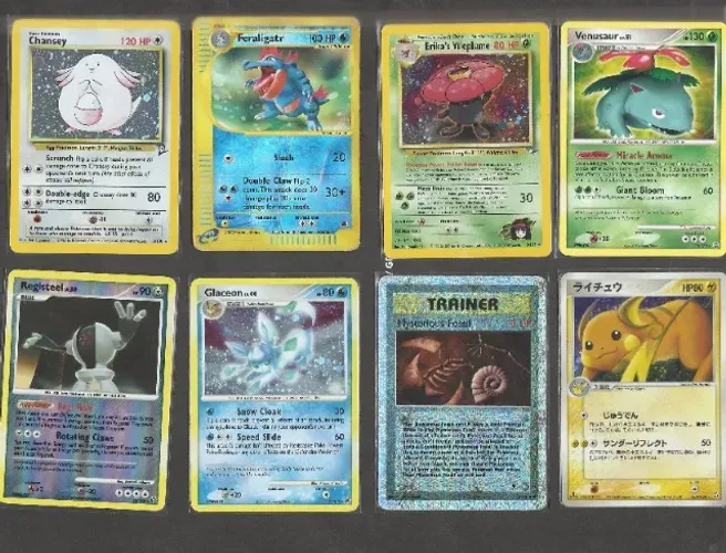 Cartas Pokémon TCG vintage - Preços na desc