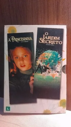 DVD Box Warner Family Princesinha e Jardim Secreto