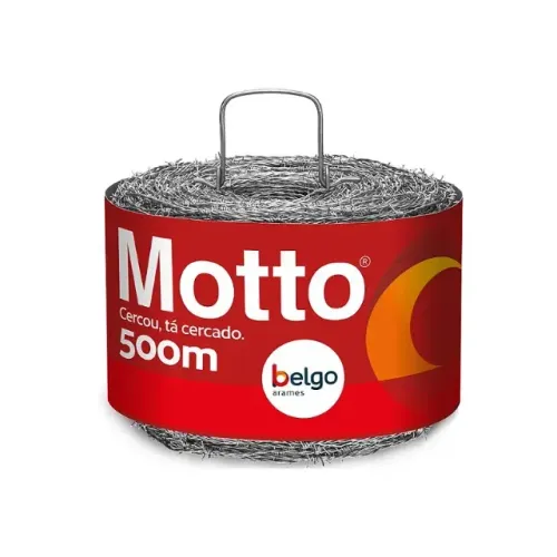 Arame Farpado 500m Motto - Belgo