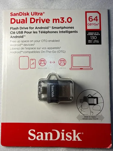 Vende-se dual drive m3.0 Sandisk ultra 