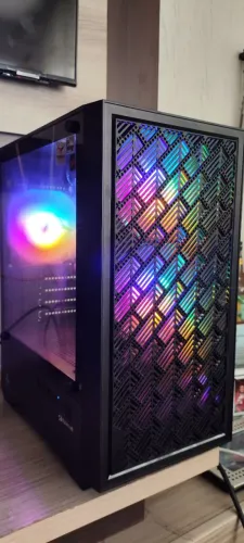 Pc gamer Ryzen 5 4600g Pc top impecável recém montado acompanha monitor 24p 100htz