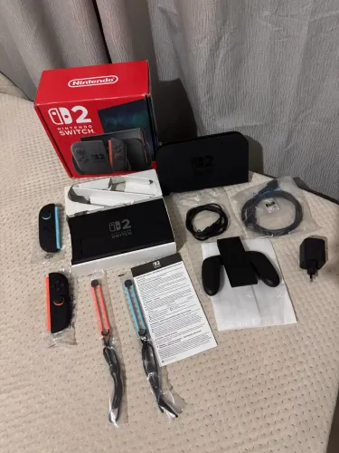Nintendo Switch 2 novinho com caixa e jogos