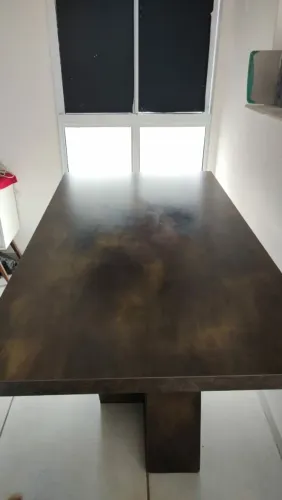 Mesa de Madeira Maciça de 2 Metros