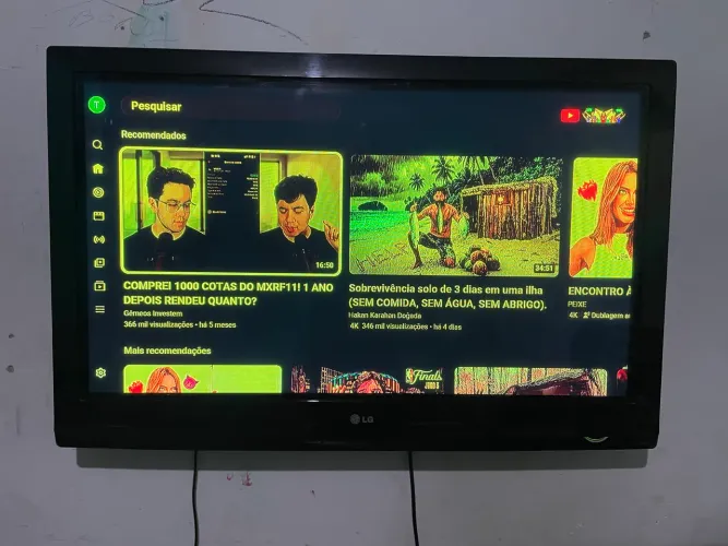 DESAPEGO TV LG 42 ANTIGA