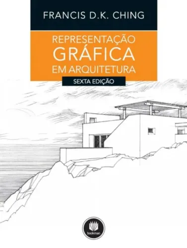 Livro Representação Gráfica em Arquitetura, 6ed., usado