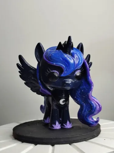 Princesa Luna Funko My Little Pony - Figura 3D Sob Encomenda