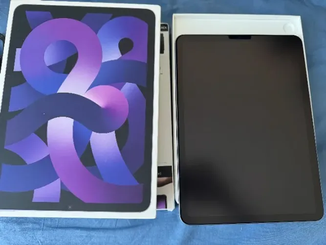 Apple iPad Air 5 geraçao 256GB Roxo Lilás