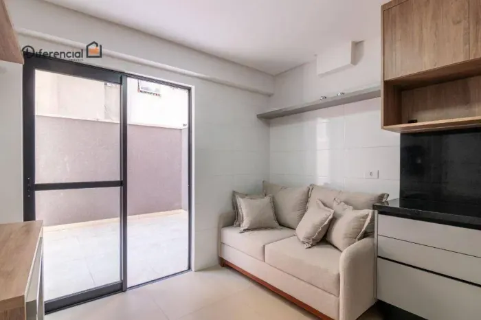 Apartamento Garden com 1 dormitório para alugar, 24 m² por R$ 3.710,00/mês - Água Verde - 