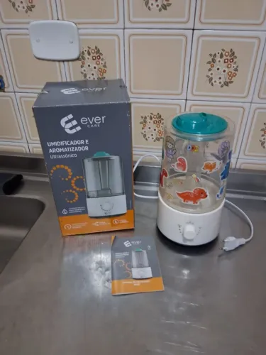Umidificador e Aromatizador ultrassônico Ever Care
