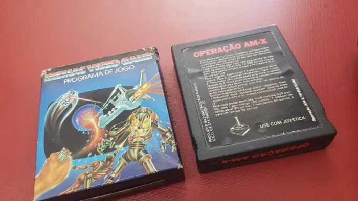 OPERAÇÃO AM-X JOGO ATARI 2600 TESTADO FUNCIONANDO 100%