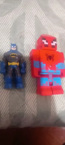 Batman 2008 e lego homem aranha
