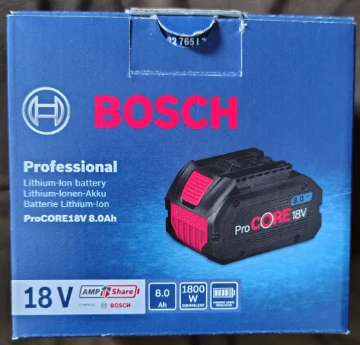 Bateria Bosch ProCore 8Ah 18v
