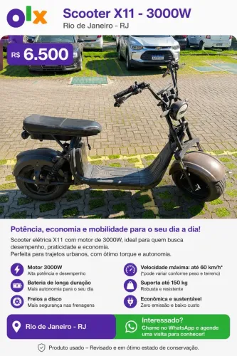 SCOOTER X11 - 3.000W