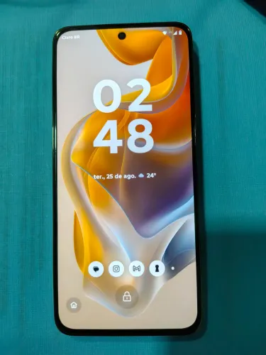 Smartphone Motorola Edge 50 Neo 5G 256 GB Bege Latte