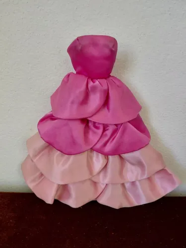 Vestido original da Barbie PJ Sweet Roses da Mattel 