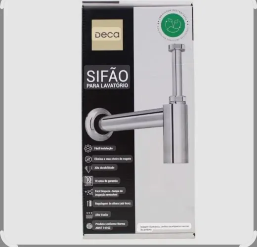 Vendo Sifão de lavatório R$180