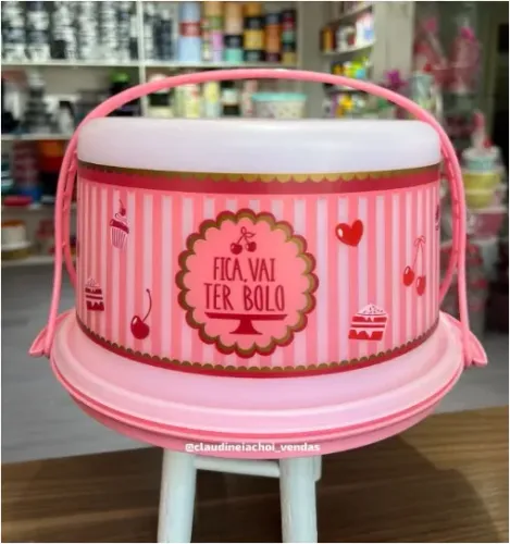 Porta Bolo big cake Tupperware