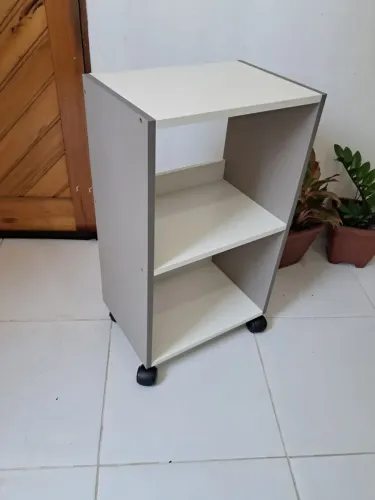 Carrinho auxiliar mdf novo