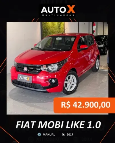 Fiat Mobi Like ON 1.0 Fire Flex 5P. 2017