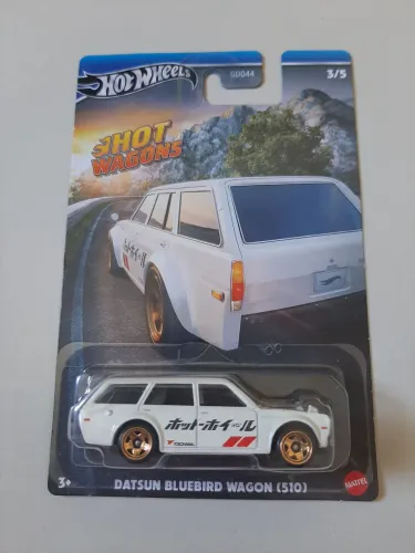 Hot Wheels Datsun Wagon 510 Hot Wagons Silver Series