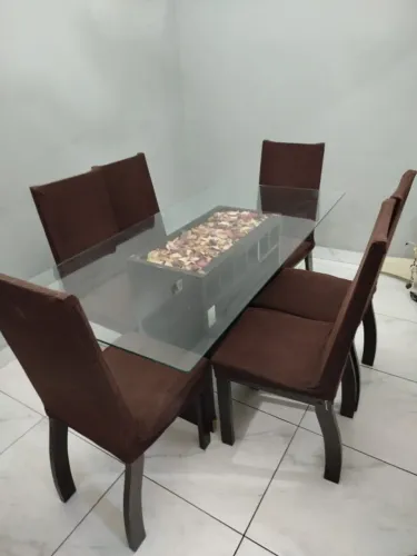 Mesa de jantar 6 lugares