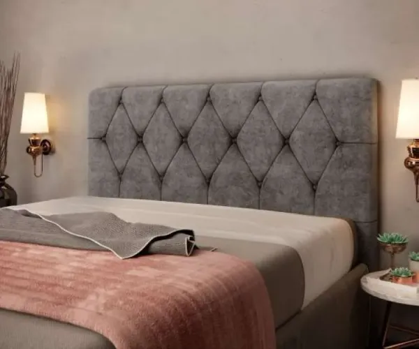 Cabeceira Casal Boni Bia 128x140x10, frete gratis