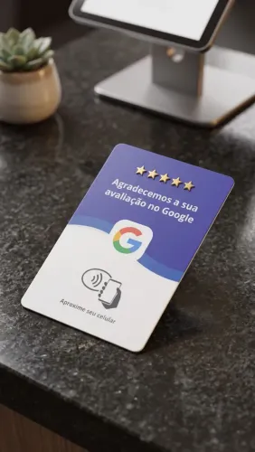 Cartão de avaliação NFC