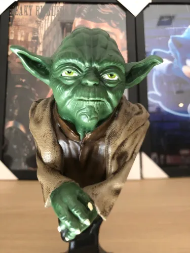 Busto colecionador Mestre Yoda Star Wars