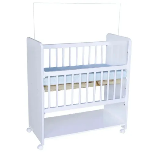 Mini berço com grade regulável