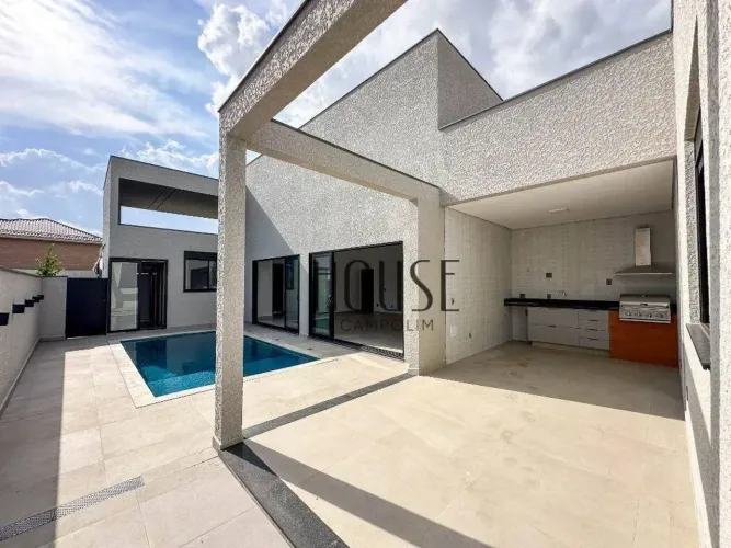 Casa com 4 quartos à venda e locação 267 m² - Alphaville Nova Esplanada - Votorantim/SP