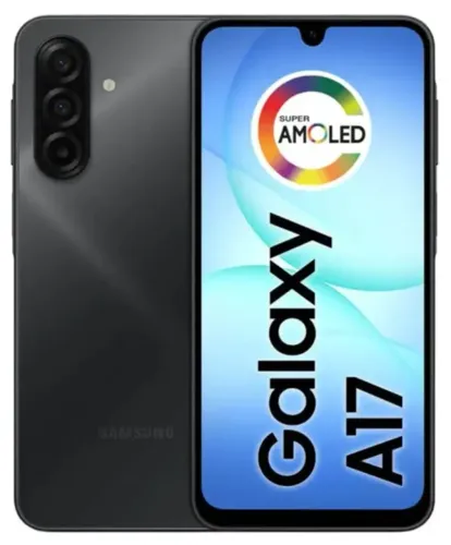 [Lacrado] Smartphone Samsung Galaxy A17, 256GB, 8GB Ram, Tela Amoled, Preto + capinha 