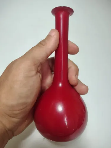Garrafa Bola Antiga em Morano sem Tampa ( Pequena )