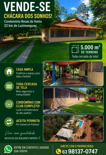 CHÁCARA À VENDA