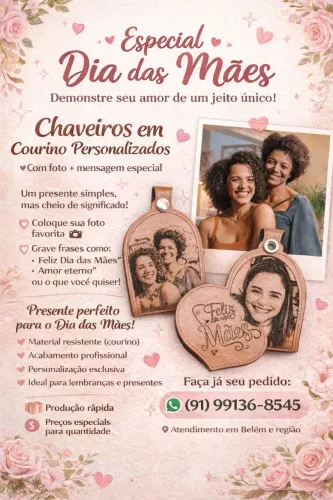Acessorio Dia das Mães