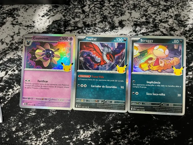 Cartas Pokémon Celebração de 30 anos