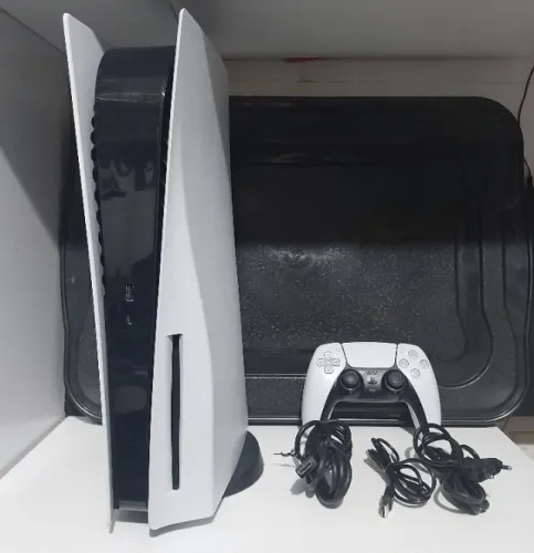 PS5 Fat Mídia Física + Controle DualSense Original - SEM CAIXA