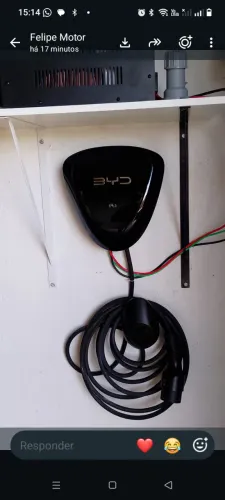 Carregador elétrico wallbox byd