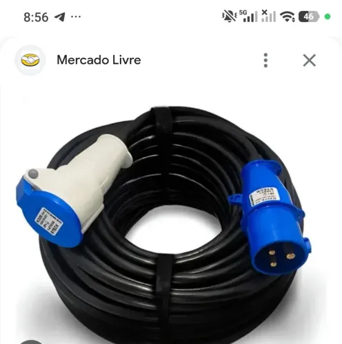 Cabo PP( extensão elétrica)