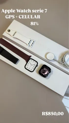 Apple Watch série 7 GPS + Celular