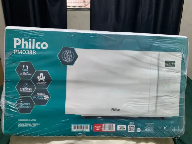 Microondas philco 33L novo lacrado