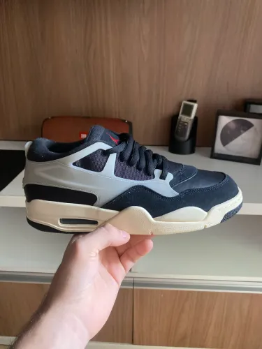 Nike Air Jordan 4 RM Black Sail Original - Nunca Usado