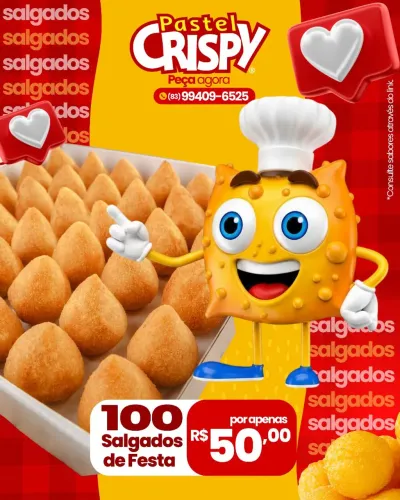 Salgados para Festa