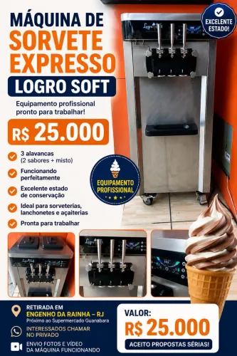 Vendo Maquina de Sorvete