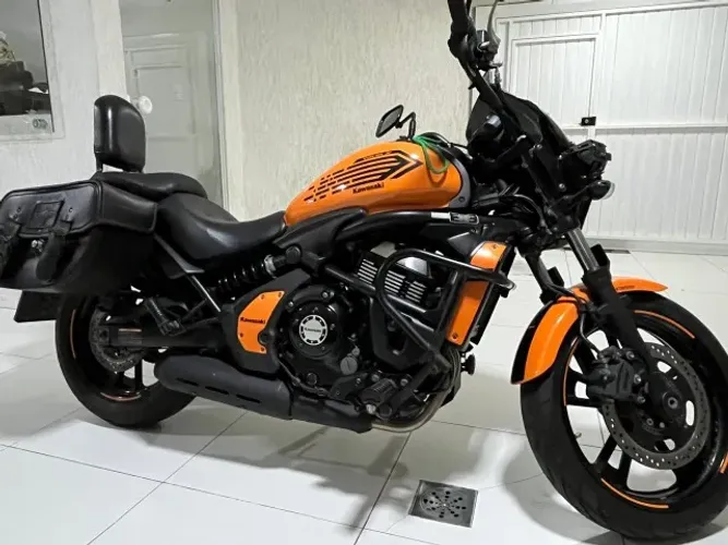 KAWASAKI VULCAN 650 café avalio troca menor valor 