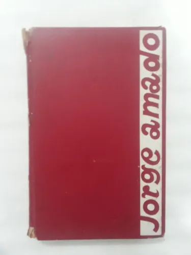 Livro Jorge Amado Capa Dura Antigo Clássico Literatura Brasileira