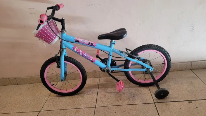 Bicicleta frozen infantil
