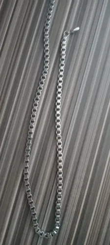 Corrente aço masculina